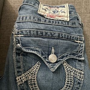 they are boot cut and are in good condition